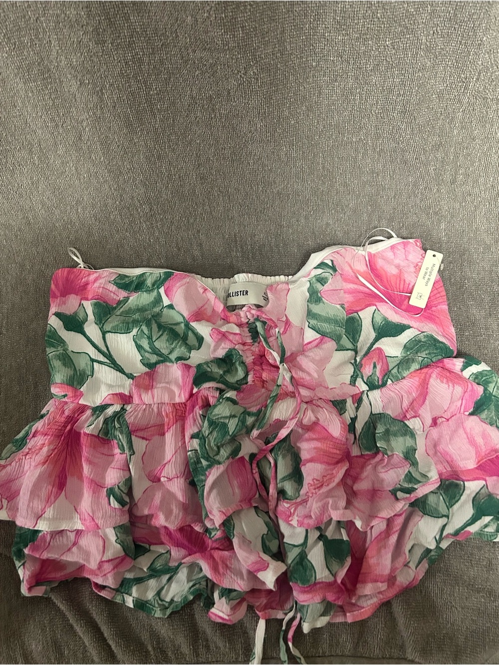 Hollister halter babydoll top